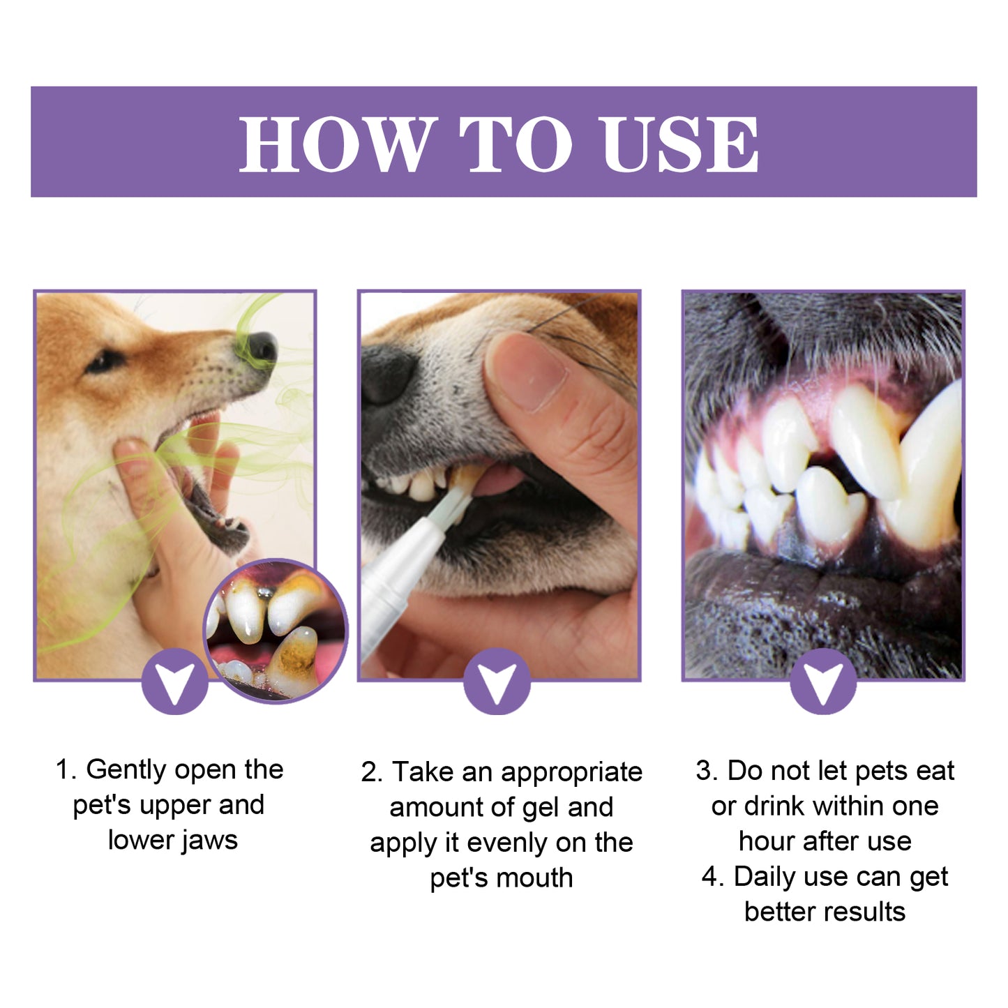 Pet Oral Care Gel for Dogs & Cats - product view 6