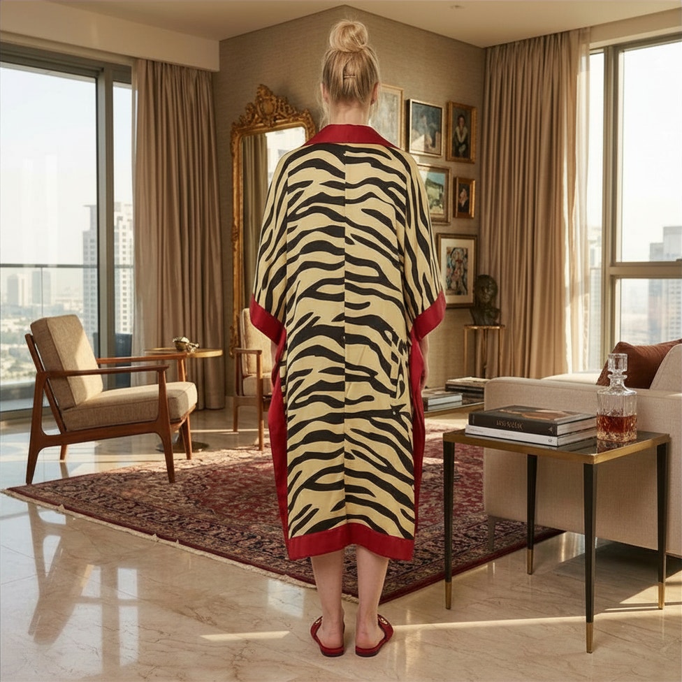 Elevate Your Comfort with the Gucci Silk Loungewear Dress - Prime Essentials