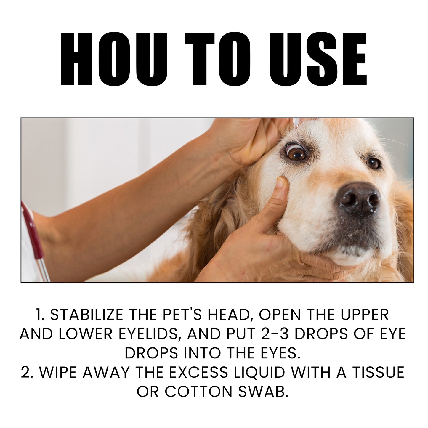 Pet Eye Care Drops for Dogs & Cats - product view 6
