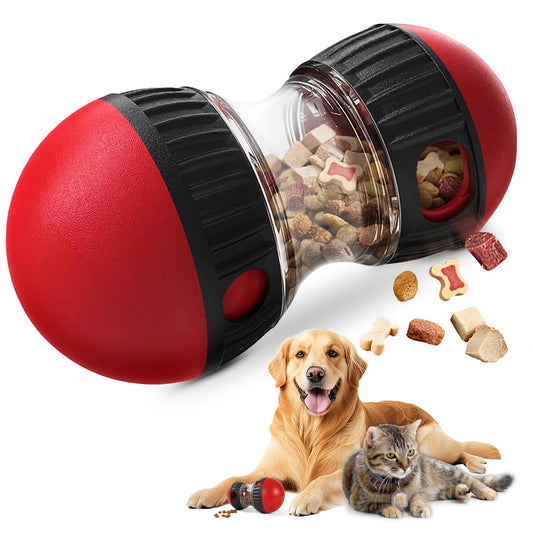 Dog Puzzle Treat Ball - Adjustable Slow Feeder Toy - Prime Essentials