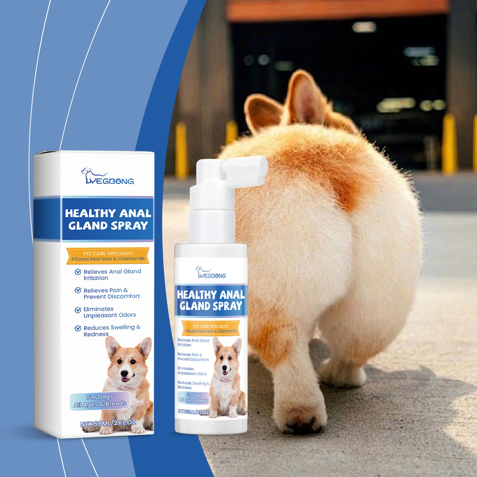 Dog Anal Gland Odor Removal Spray - product view 3