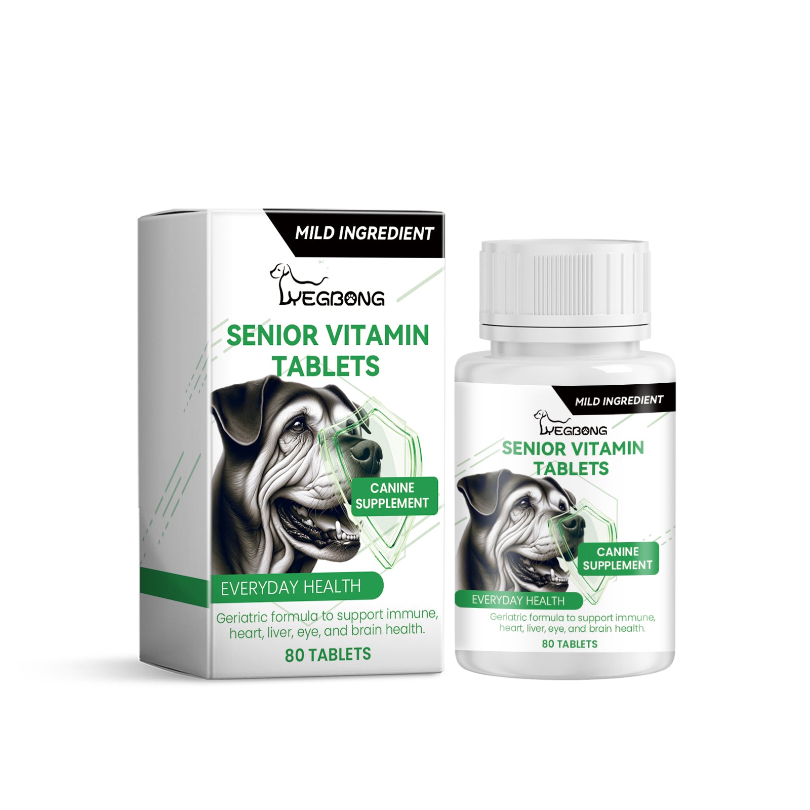 Senior Dog Vitamin Tablets product image