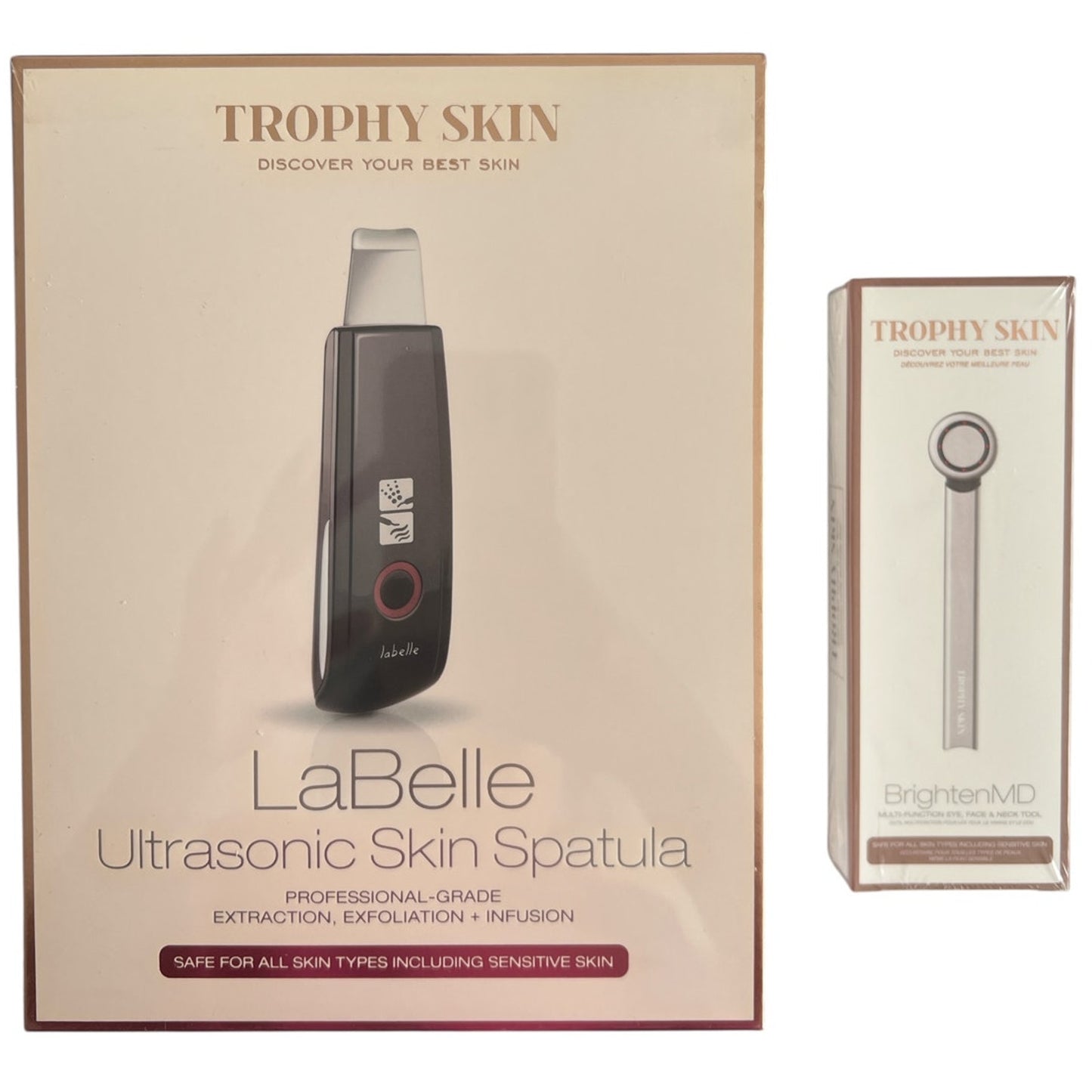 Trophy Skin LED Therapy Skin Spatula 4-in-1 Deep Cleansing