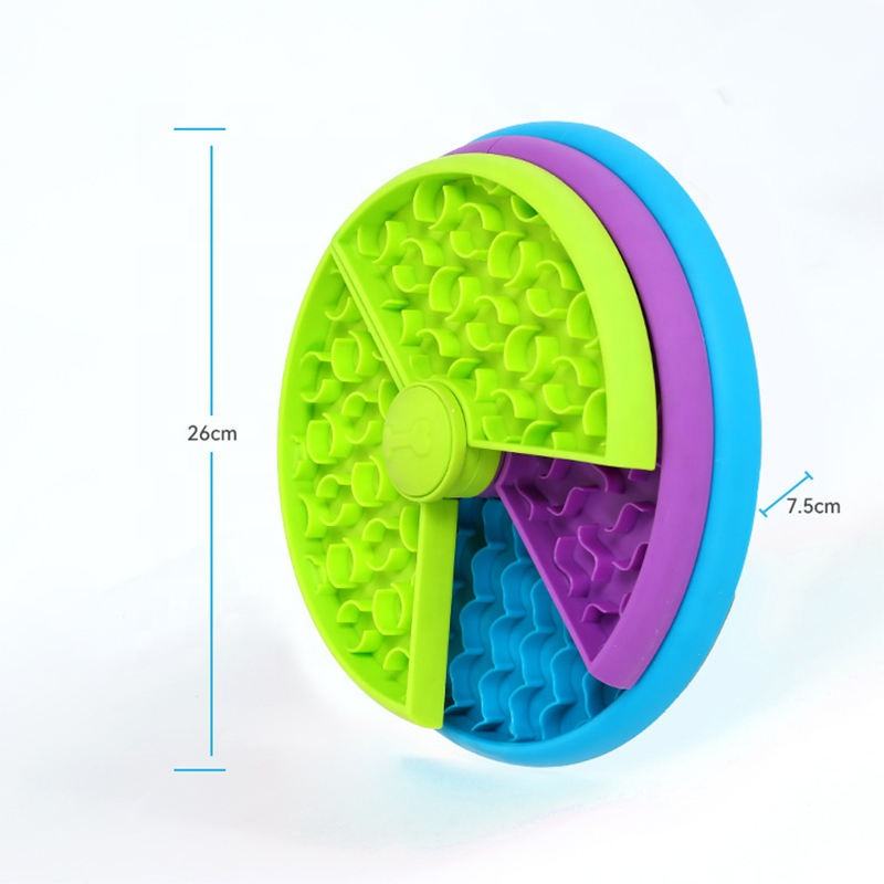 3-in-1 Pet Slow Feeder Bowl with Lick Mat - Prime Essentials