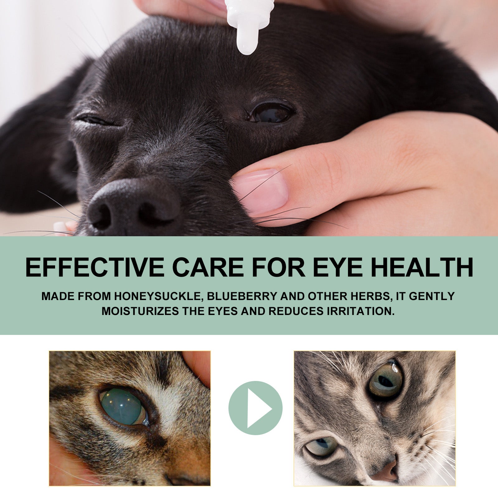 Pet Eye Care Drops for Dogs & Cats - product view 4