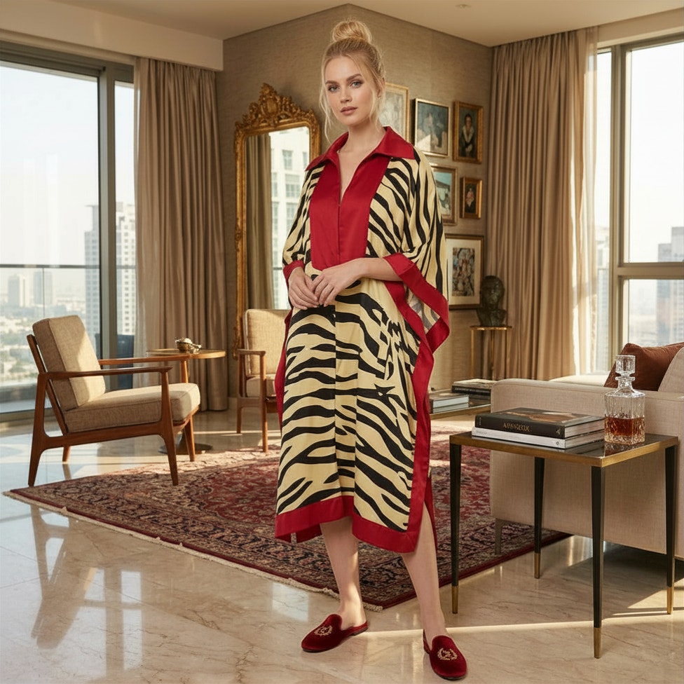 Elevate Your Comfort with the Gucci Silk Loungewear Dress - Prime Essentials