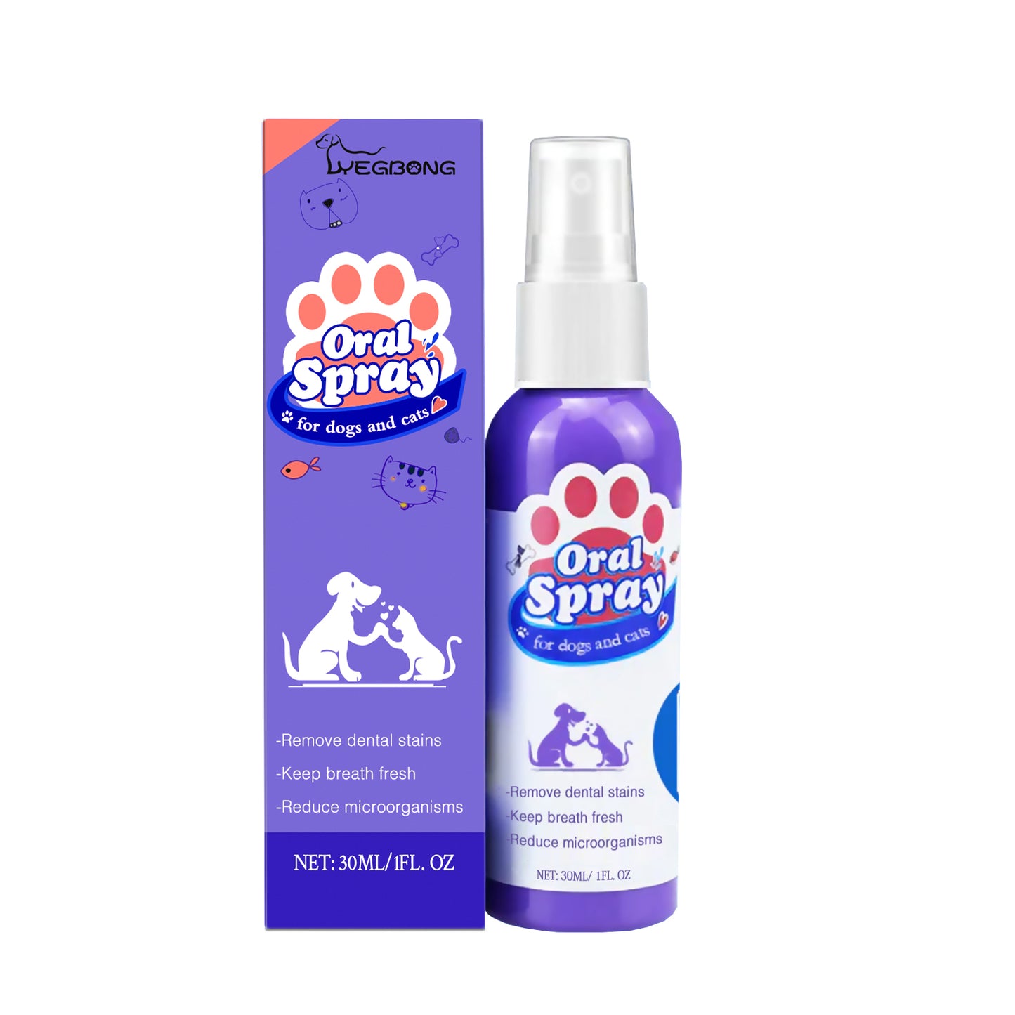 Pet Tooth Cleaning Spray for Fresh Breath - product view 8