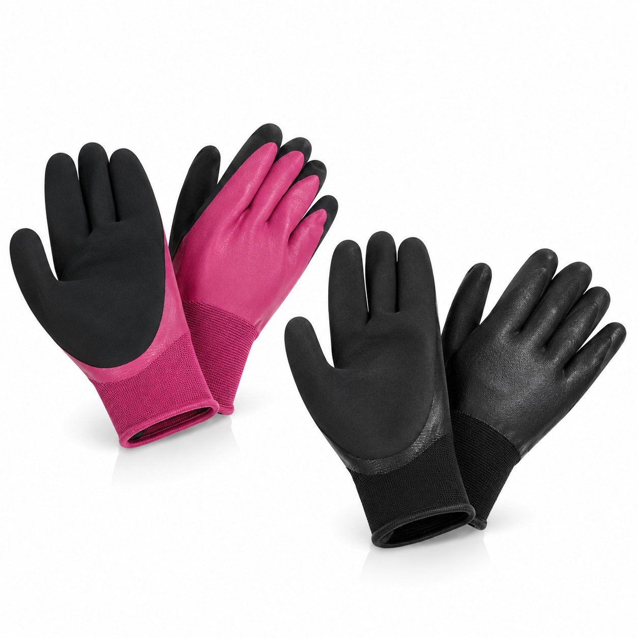 EZTools Winter Work Gloves Touchscreen 2-Pack Warm Grip