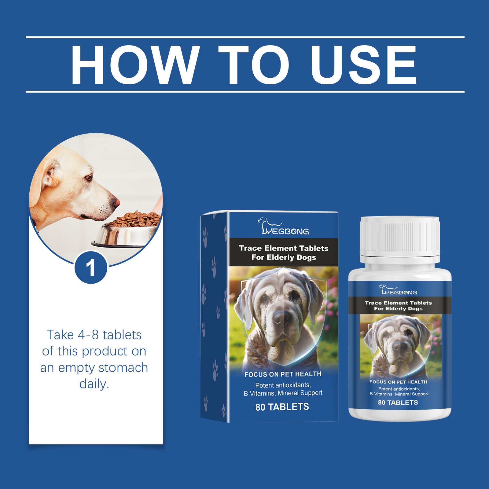 Trace Mineral Tablets for Senior Dogs - product view 6