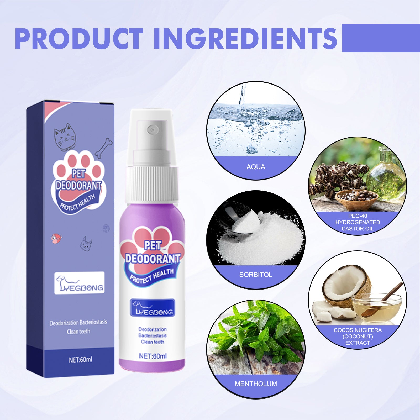 Pet Oral Spray for Fresh Breath - product view 5