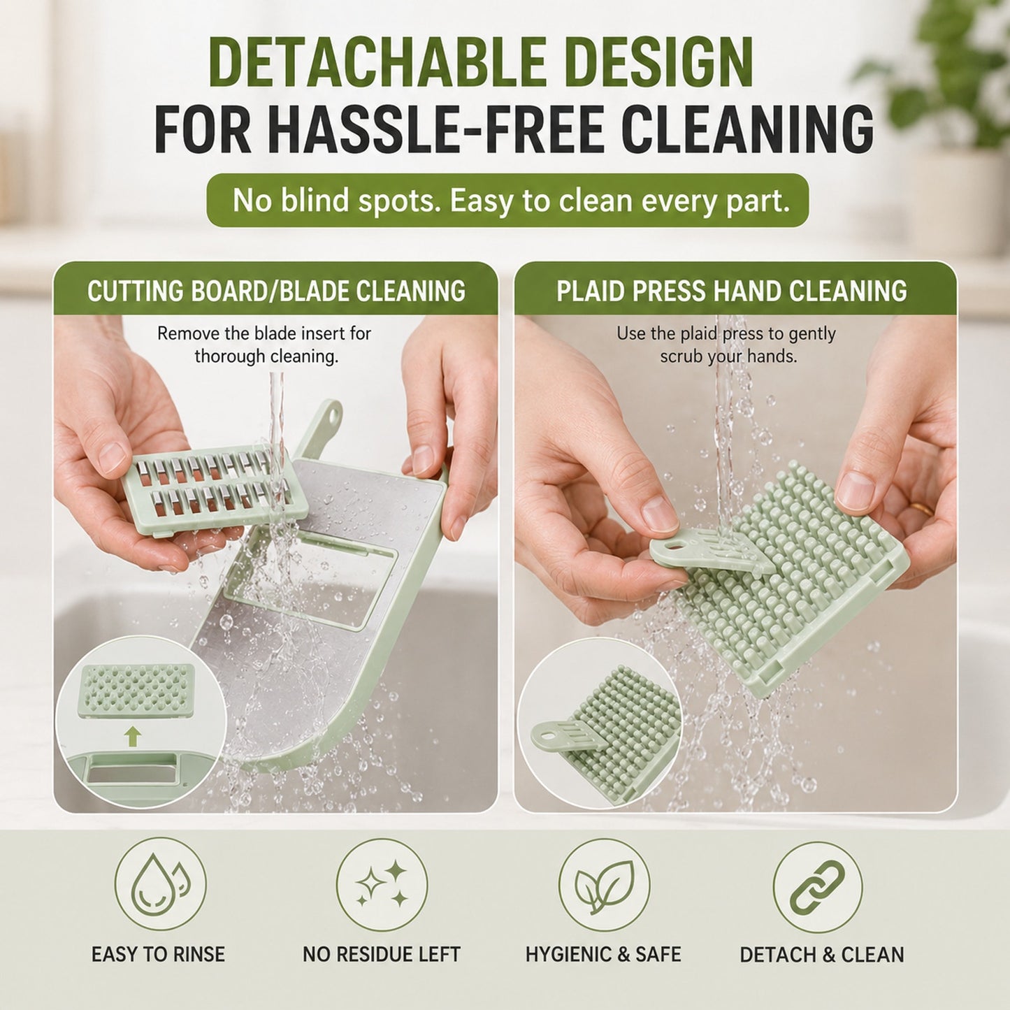 Prime Essentials Oval Vegetable Chopper Manual Food Dicer Fast Meal Prep