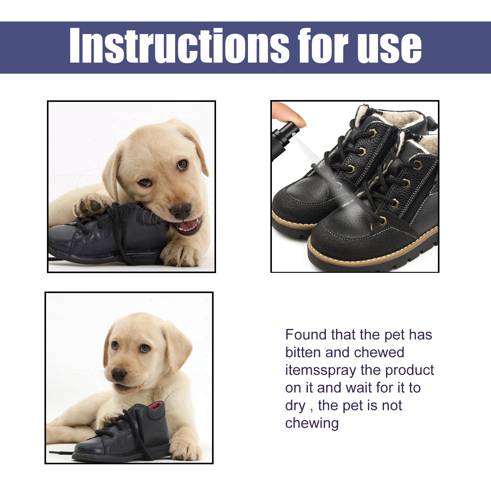 Pet Anti-Chew Bitter Spray for Home Use - product view 7