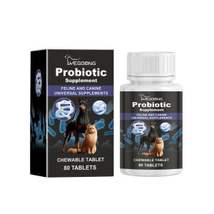 Probiotic Nutrition Tablets for Dogs & Cats product image