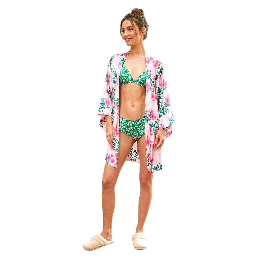 Victoria's Secret Silk Robe Gift Set XS Luxury Sleepwear