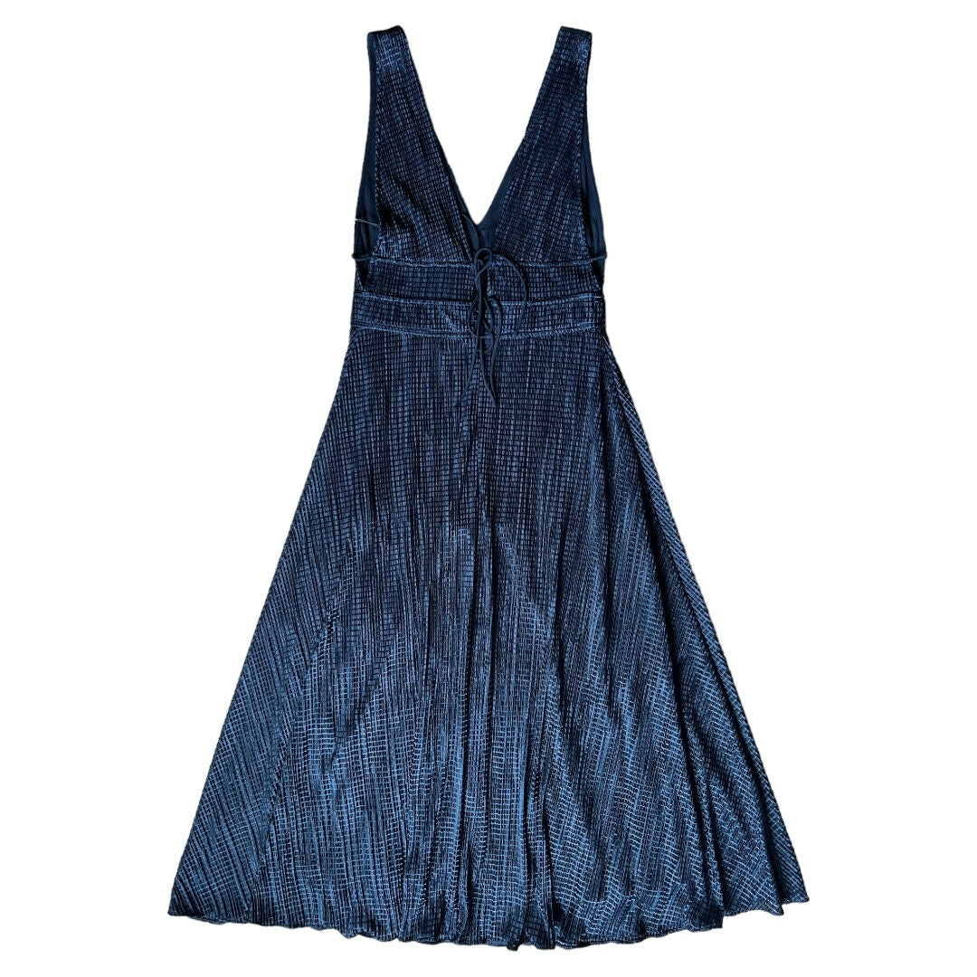 Monique Lhuillier Midi Dress Tie Back US 0 Elegant Fit