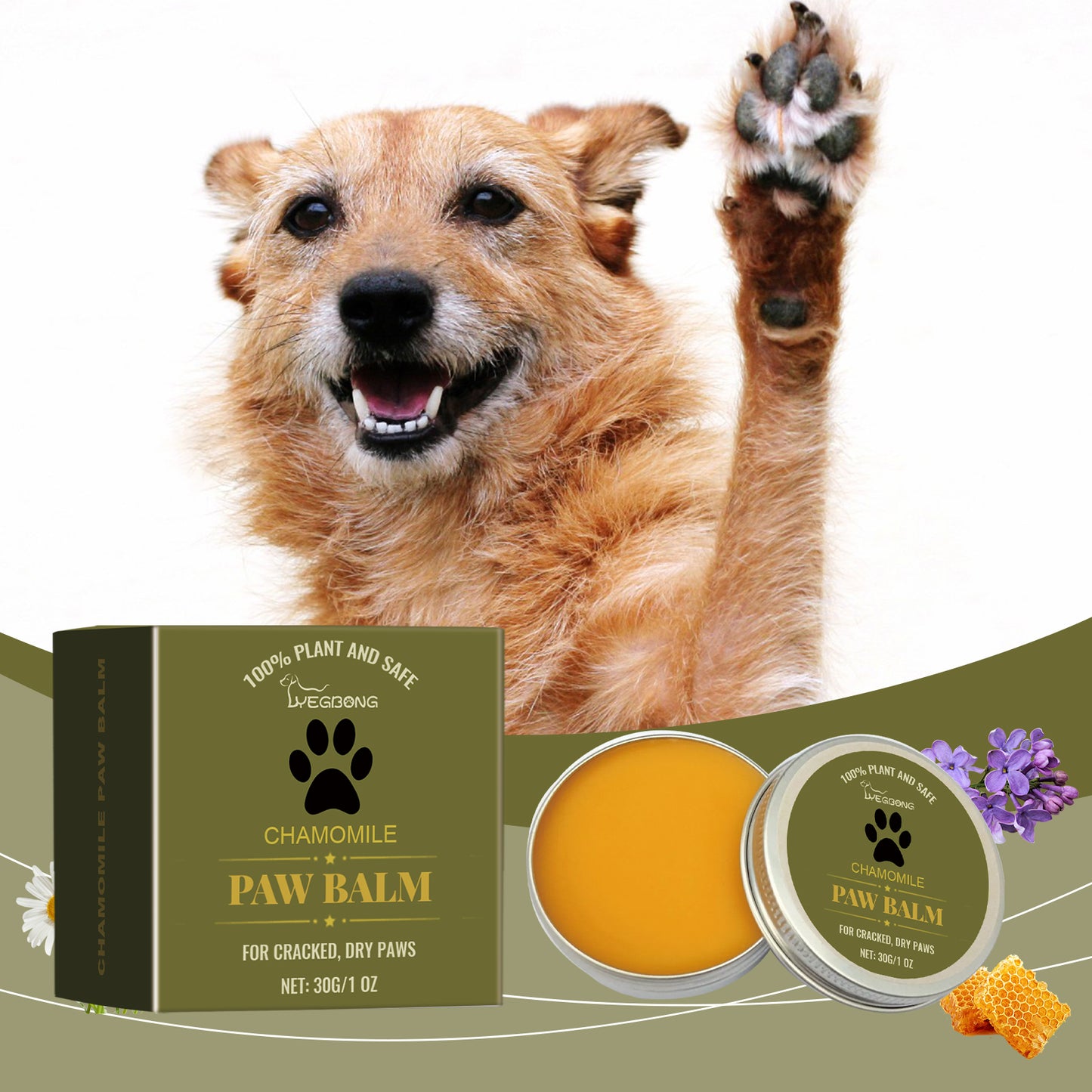 Paw & Claw Care Cream for Dogs and Cats - product view 2