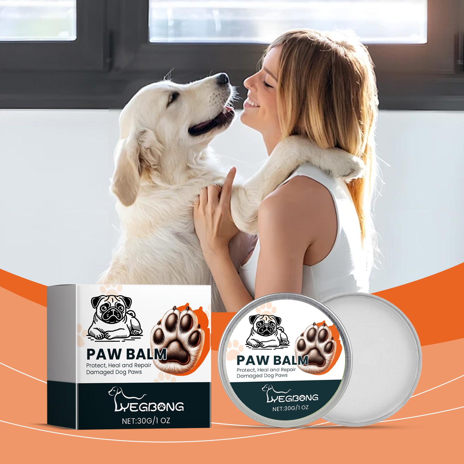 Dog Paw & Nose Moisturizing Cream - product view 2
