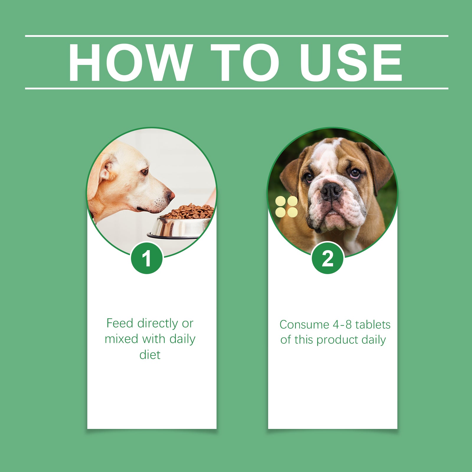 Senior Dog Vitamin Tablets - product view 6