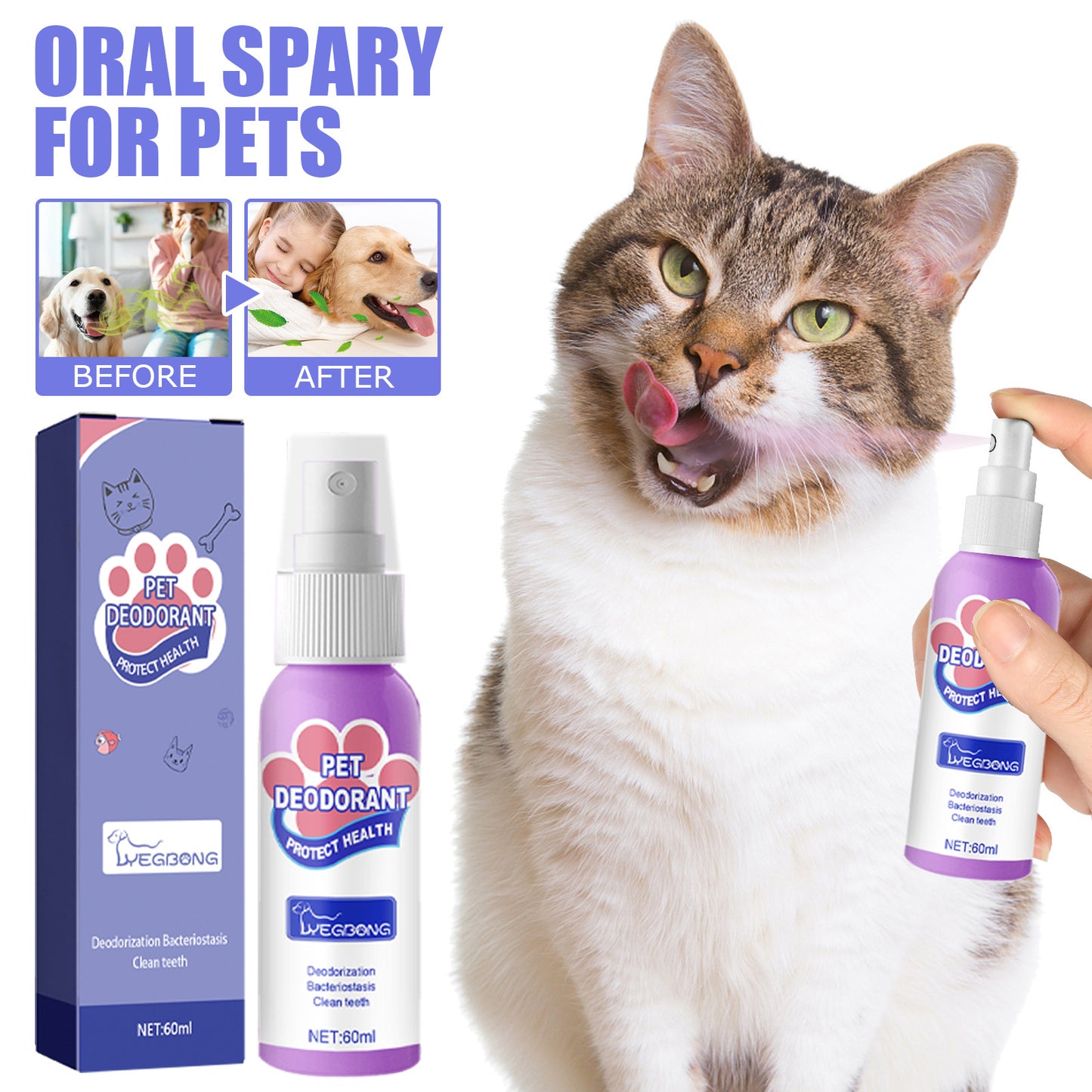 Pet Oral Spray for Fresh Breath - product view 2