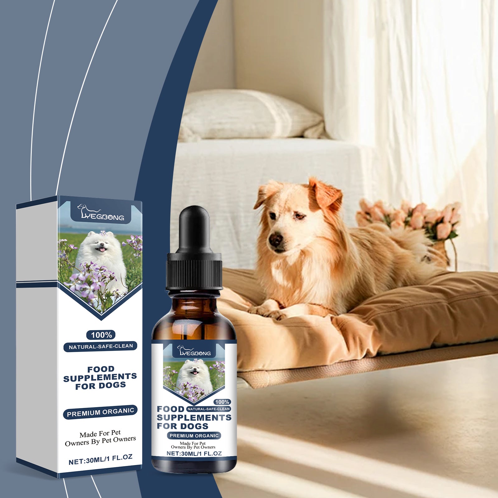 Immune Support Food Supplement for Dogs - product view 3