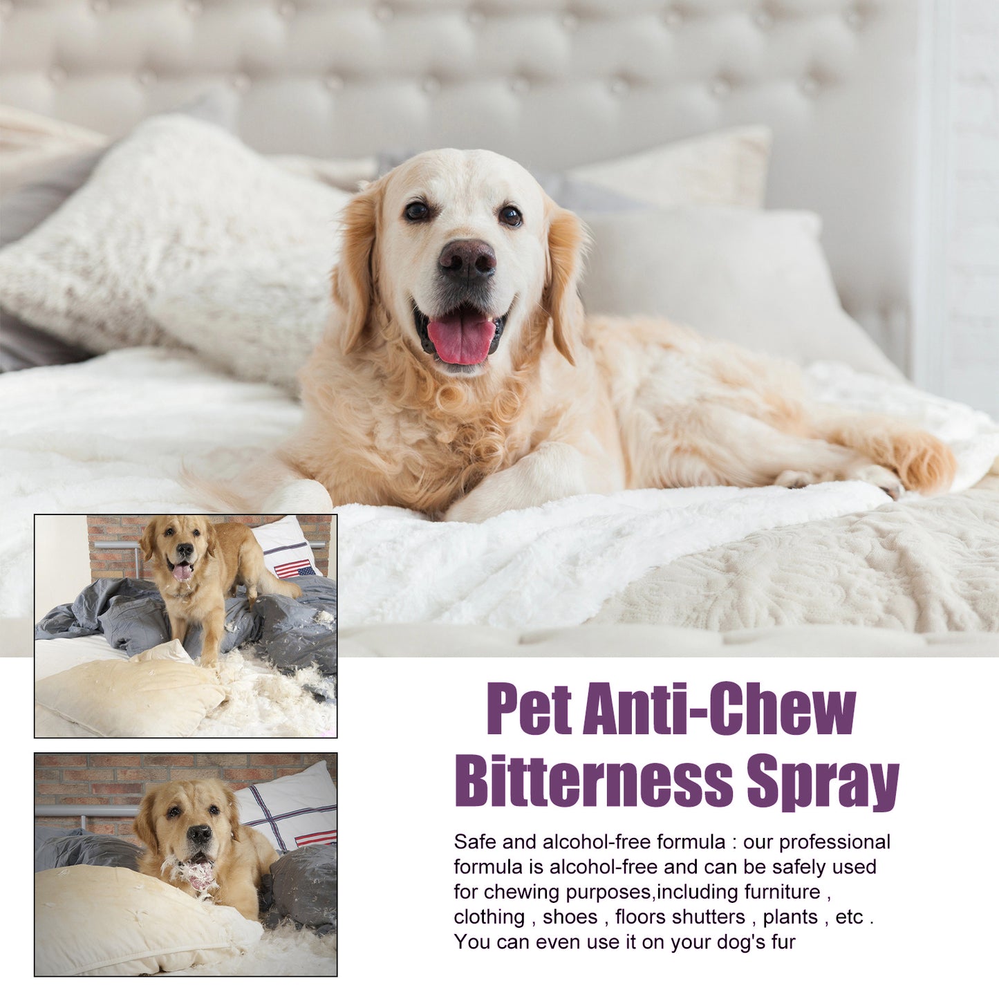 Pet Anti-Chew Bitter Spray for Home Use - product view 4