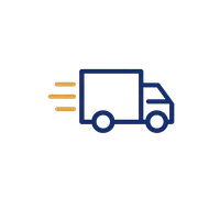 Fast and reliable shipping icon