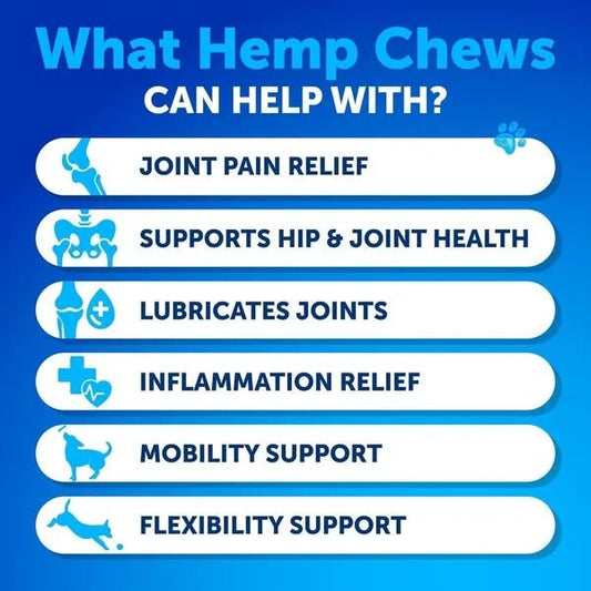 Artullano Hemp Hip & Joint Supplement for Dogs - Prime Essentials