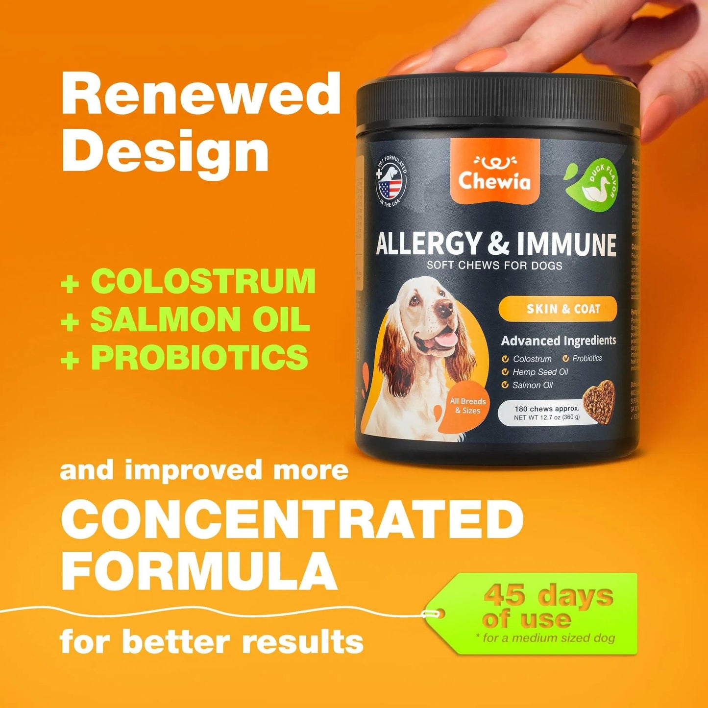 Dog Allergy Relief Chews - Anti-Itch Salmon Oil - Prime Essentials