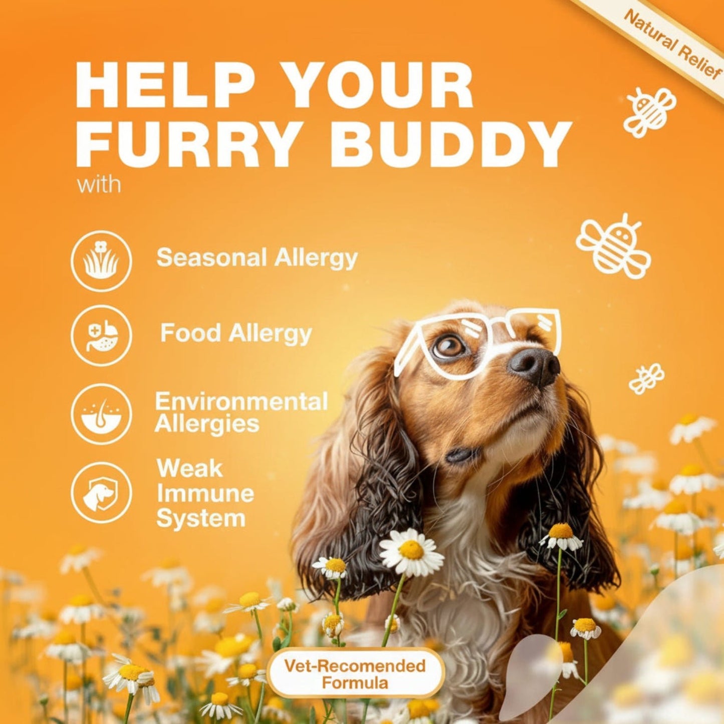 Dog Allergy Relief Chews - Anti-Itch Salmon Oil - Prime Essentials