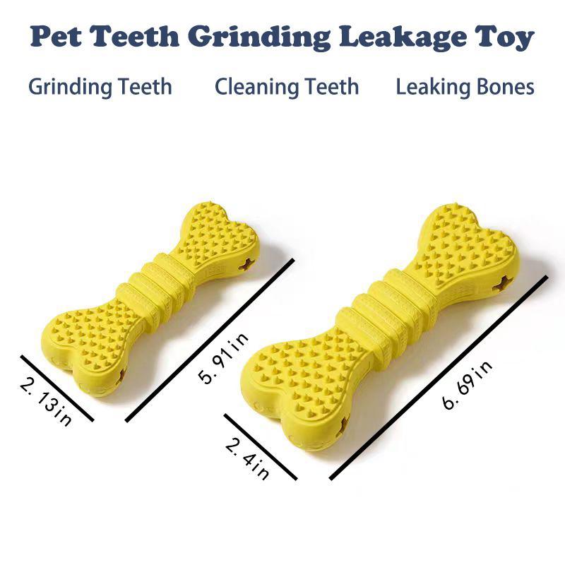 Dog Toothbrush Chew Toys - 2 Pack Dental Cleaning Sticks - Prime Essentials