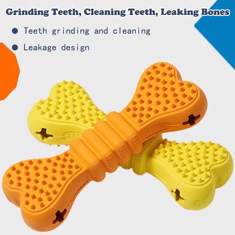 Dog Toothbrush Chew Toys - 2 Pack Dental Cleaning Sticks - Prime Essentials