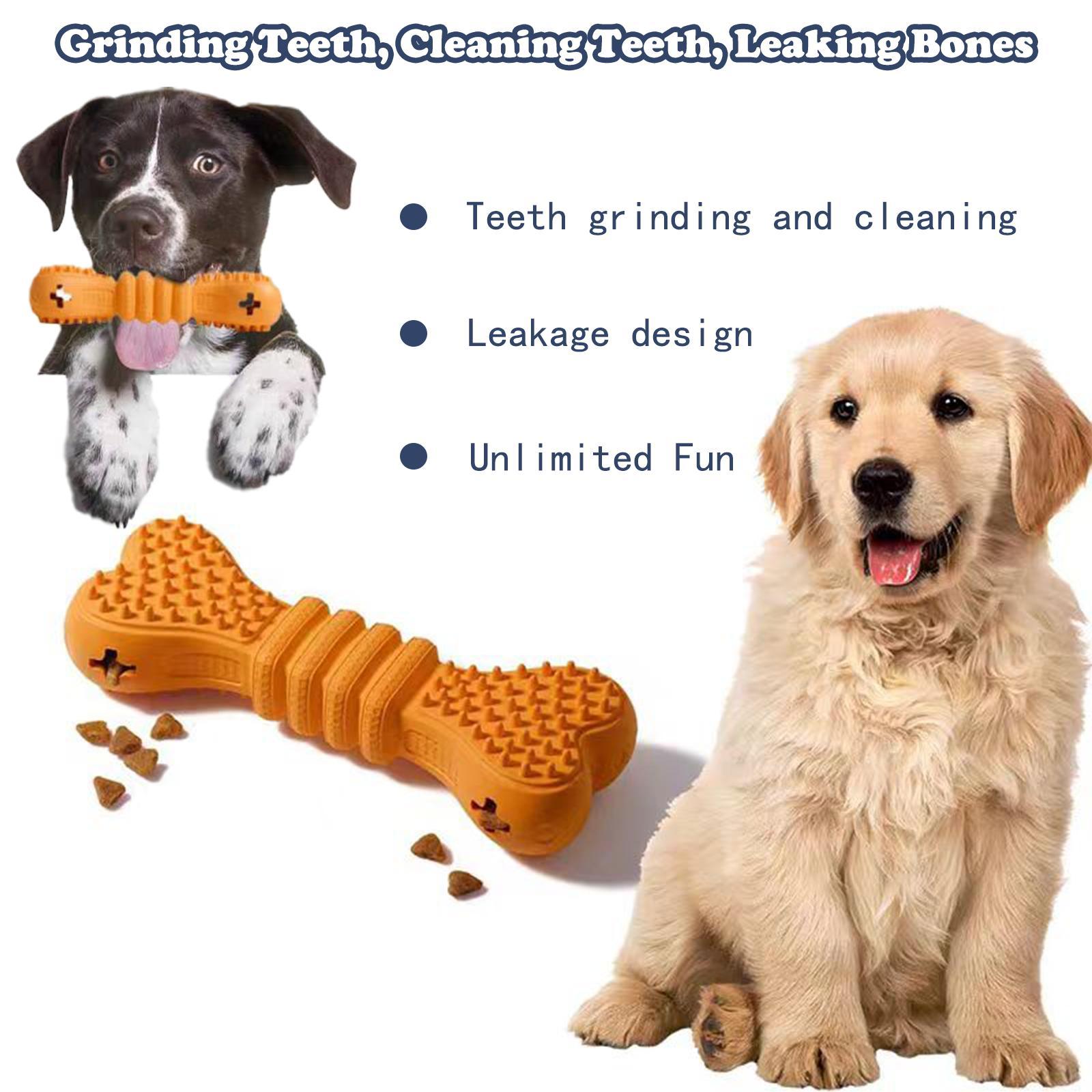 Dog Toothbrush Chew Toys - 2 Pack Dental Cleaning Sticks - Prime Essentials
