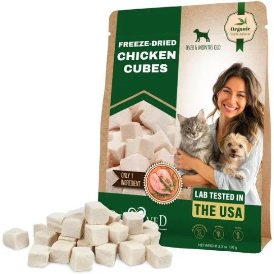 Frieze Dried Cubes For Cats And Dogs 5.3 Oz 150 G - Prime Essentials