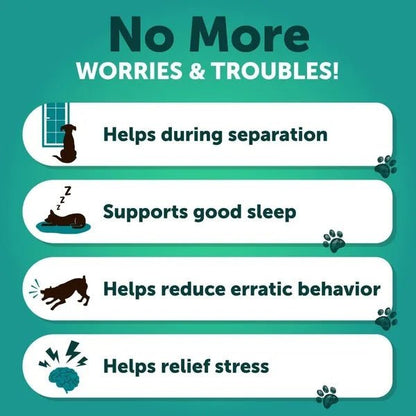 Hemp Calming Chews for Dogs - Anxiety Relief Treats - Prime Essentials