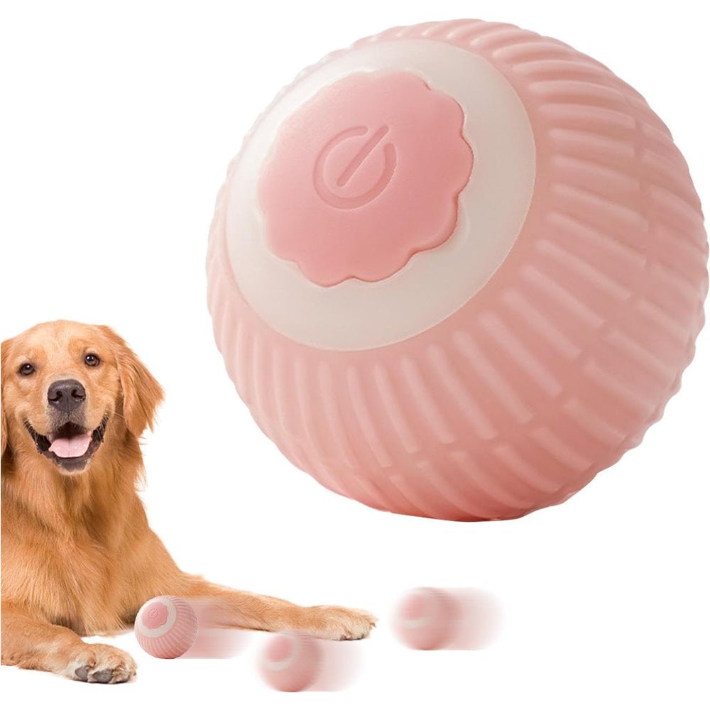Interactive Rolling Pet Ball for Dogs & Cats - Prime Essentials