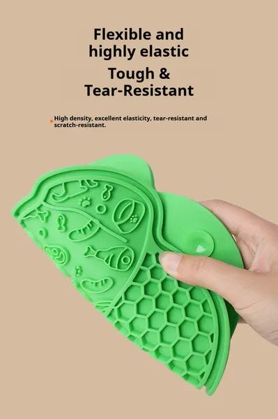 Lick Mat For Dogs And Cats Dog Slow Feeder Mat With Strong Suction - Prime Essentials