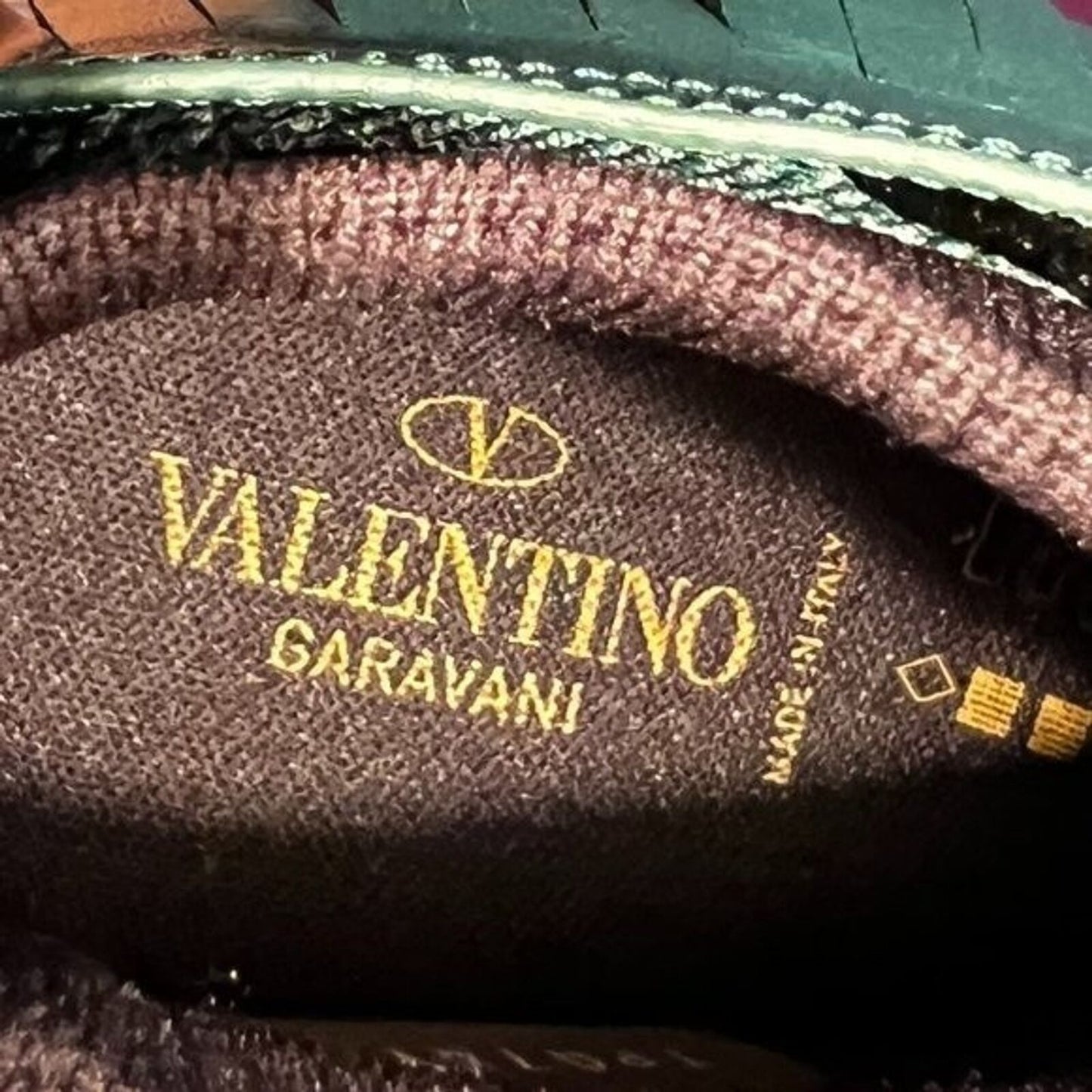 Valentino Garavani Sock Sneakers Rockstud US7.5 Stylish