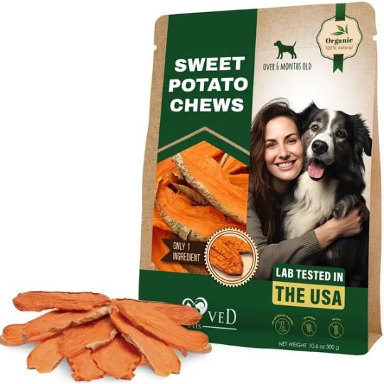 Sweet Potato Chips Treats For Dogs 10.6 Oz 300 G - Prime Essentials