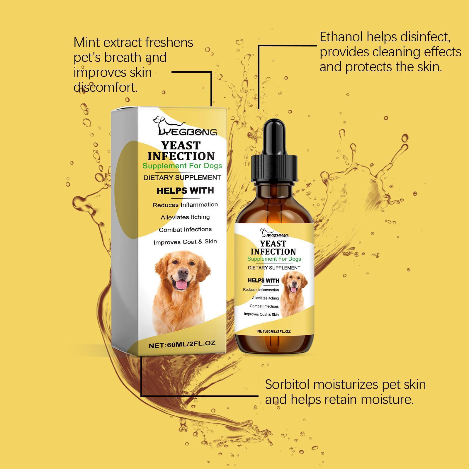 Yebang Pet Herbal Supplement Herbal Yeast Supplement For Soothing Pet Skin Care - Prime Essentials